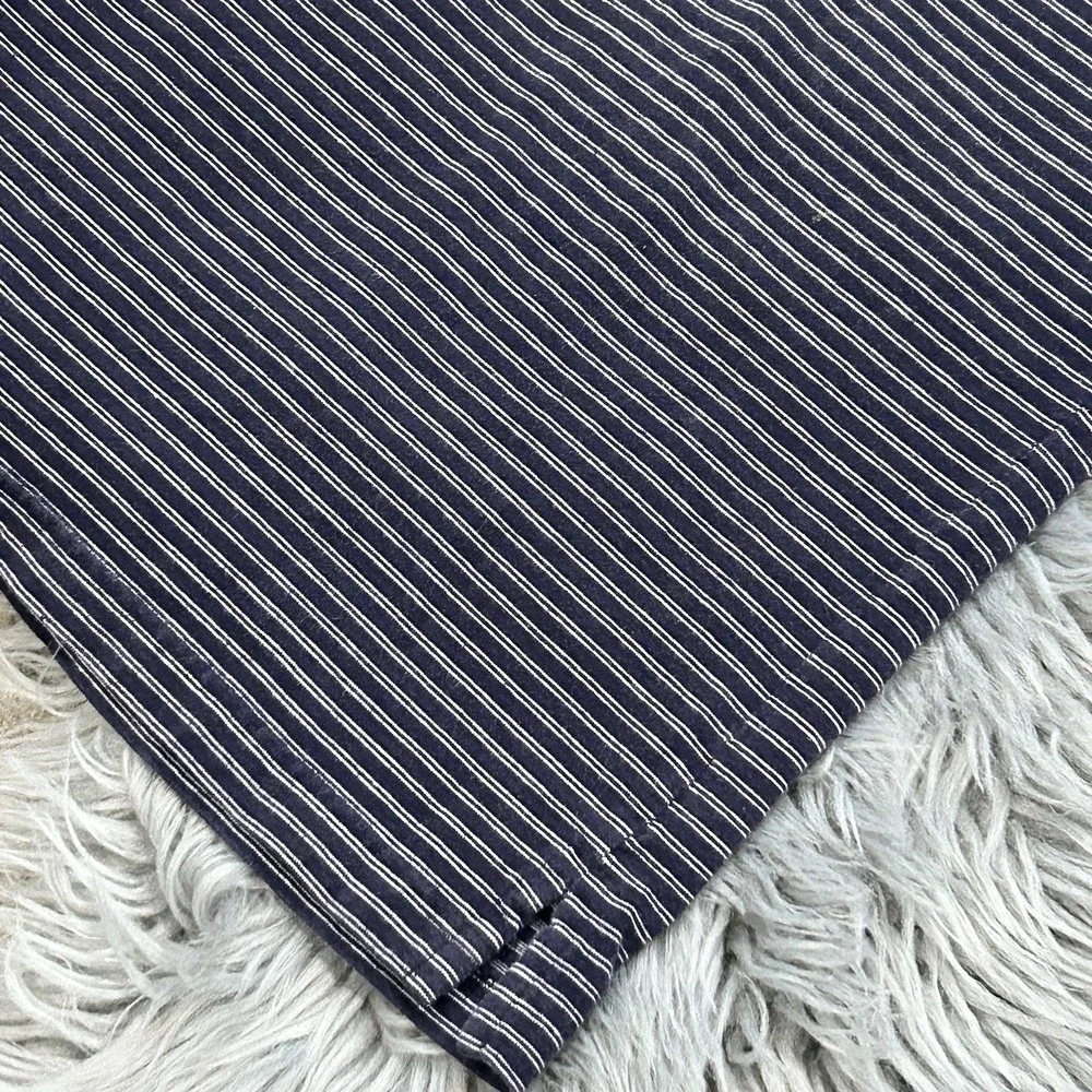 Vintage‎ Gymboree Brand Boys Navy Striped Polo Size Large (5Y)